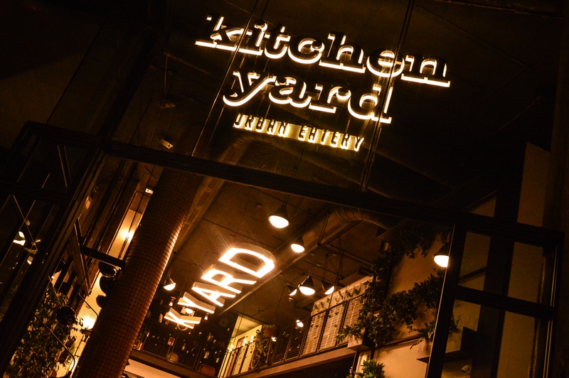 Kitchen Yard on Saturday Night